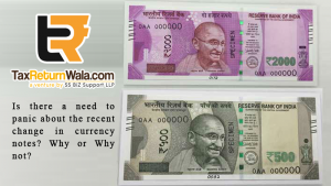 recent change in currency notes