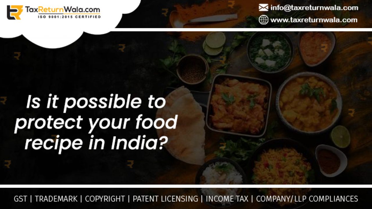 Protect Your Food Recipe In India