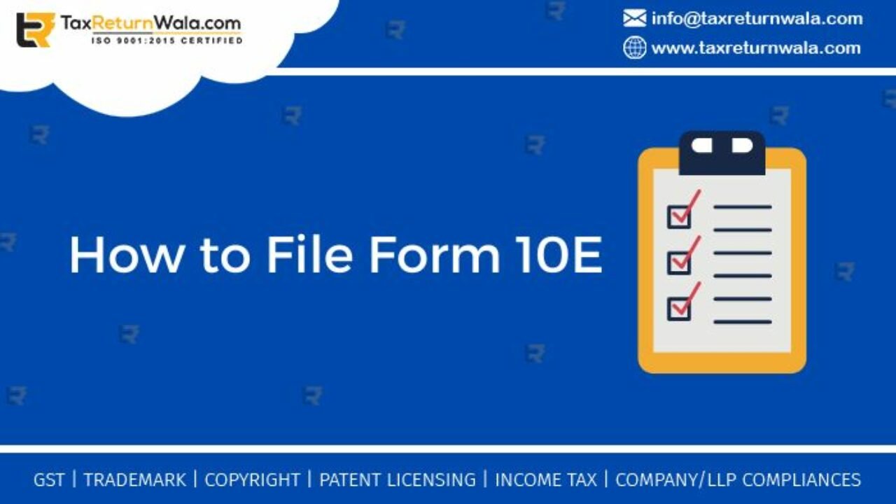Income Tax Form 10e