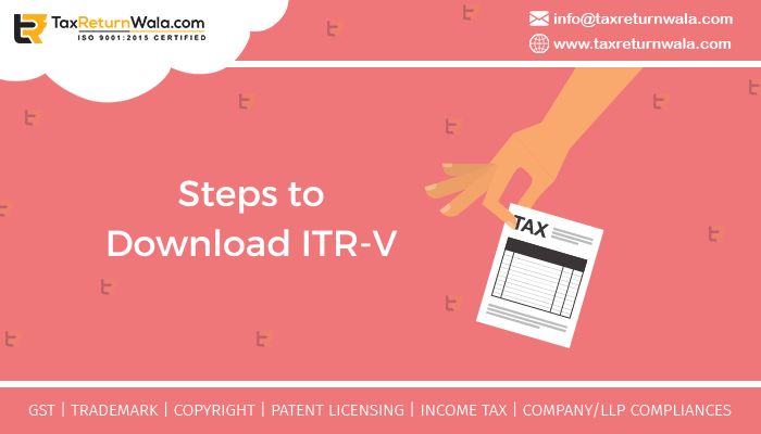 Steps to Download ITR-V
